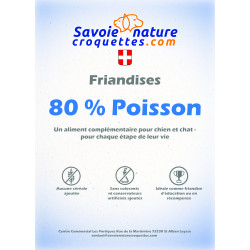 SNC FRIANDISES 80% POISSONS